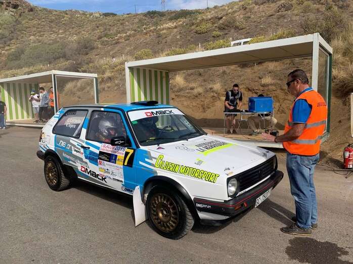 Imagen de archivo de una prueba automovilística en Telde/TA.